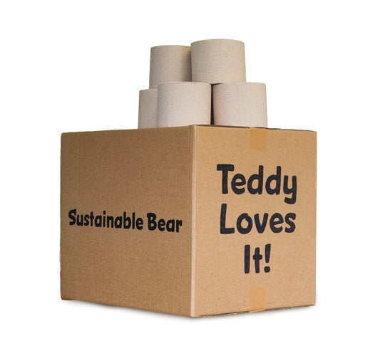 Teddy Loves It! Recycled Unbleached Toilet Paper