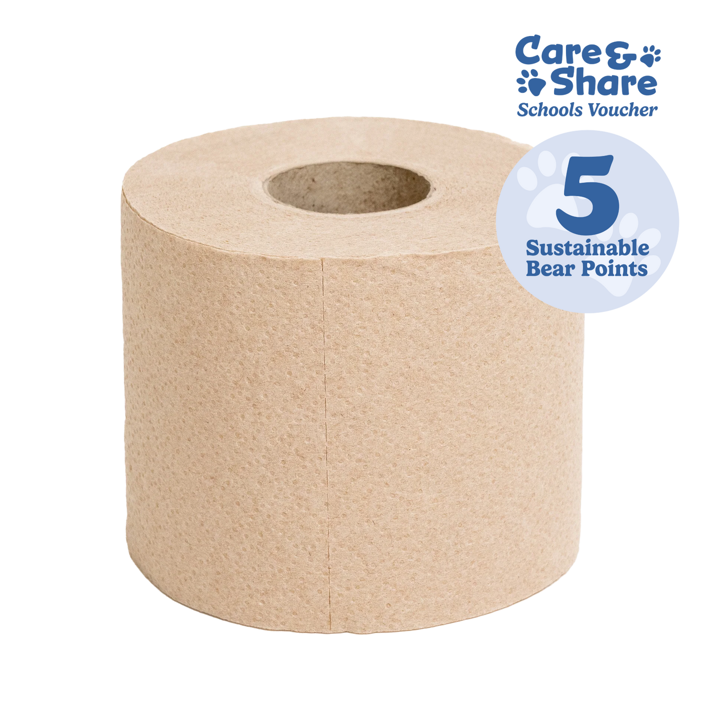 Teddy Loves It! Recycled Unbleached Toilet Paper