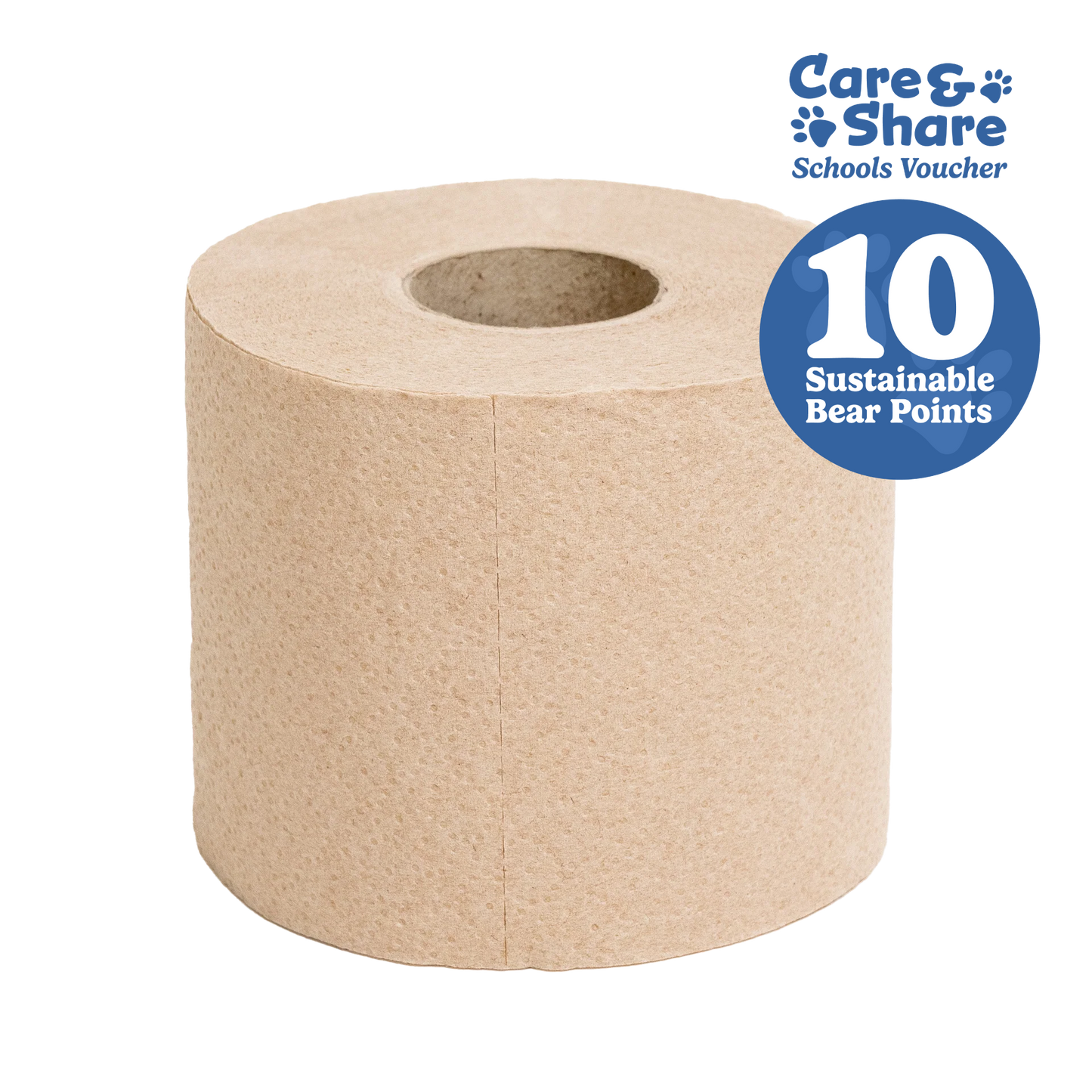 Teddy Loves It! Recycled Unbleached Toilet Paper