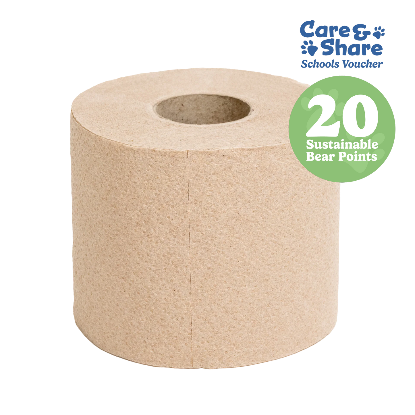 Teddy Loves It! Recycled Unbleached Toilet Paper